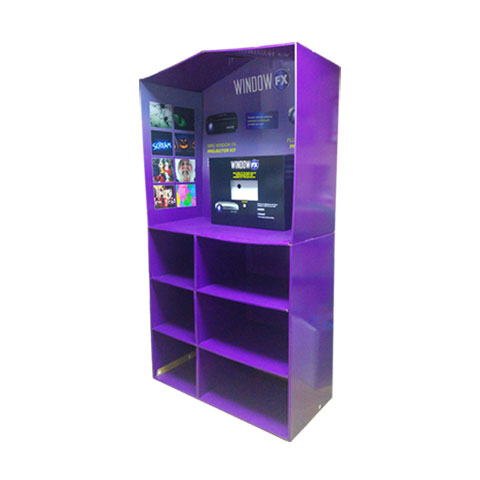 WindowFX Cardboard Display Stand for Shop